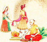 Agni Parinaya : The Circumambulation of the Fire
